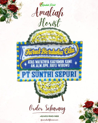 Papan Bunga Duka di Kaobula