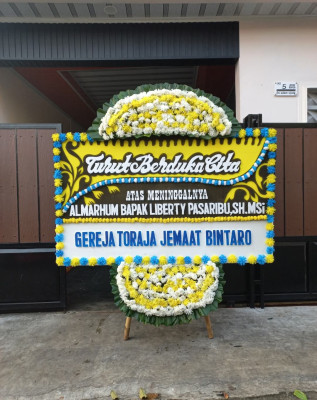 Papan Bunga Duka di Kaobula