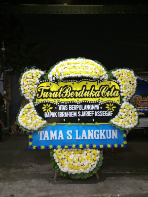 Papan Bunga Duka di Kaobula