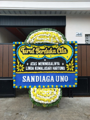 Papan Bunga Duka di Kaobula